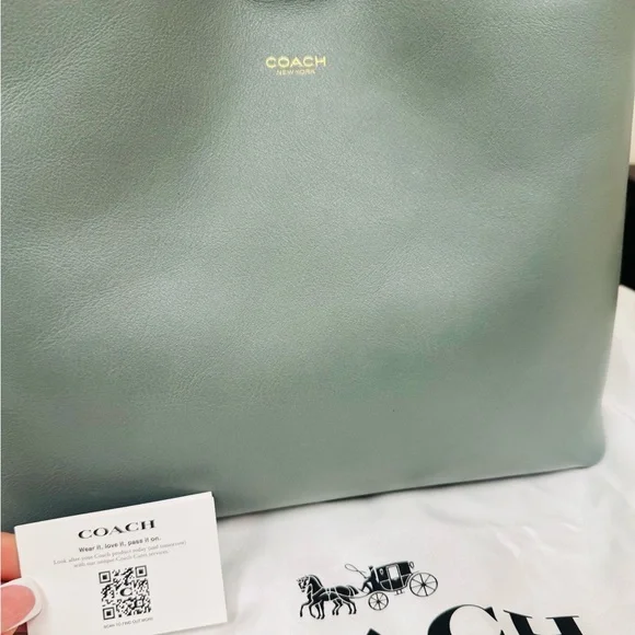 Coach - Brooklyn 28 Shoulder Bag - Color: Sage - Picture 7 of 11